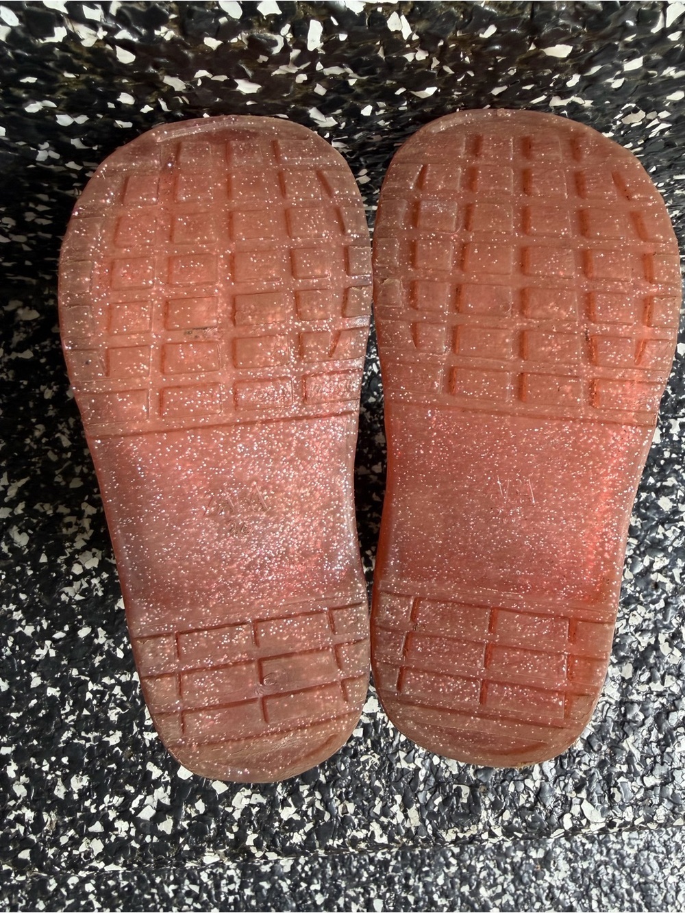 GUC. Zara. Glitter Pink Rain boots Size 26 - Picture 5 of 6